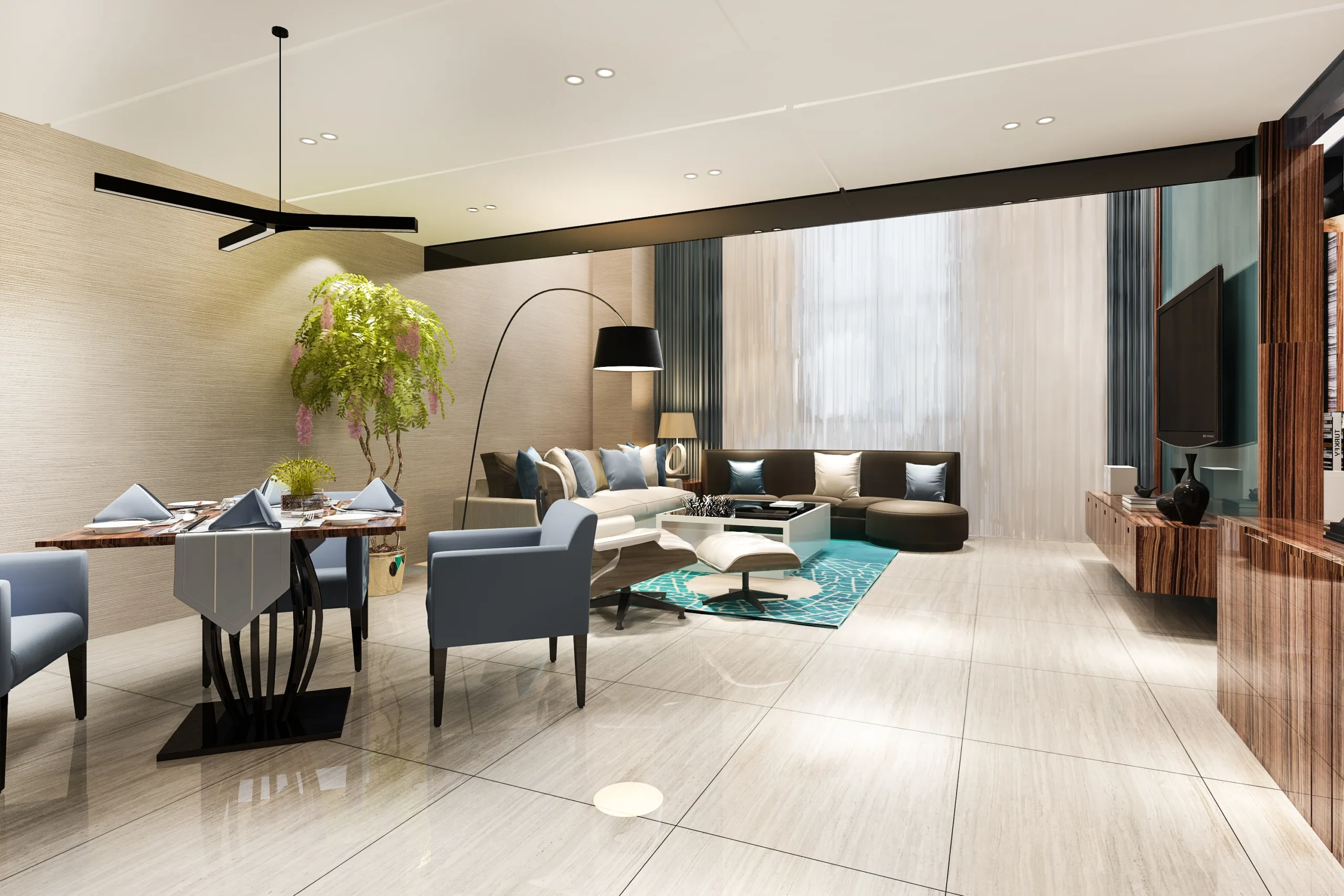 3d-rendering-modern-dining-room-living-room-with-luxury-decor